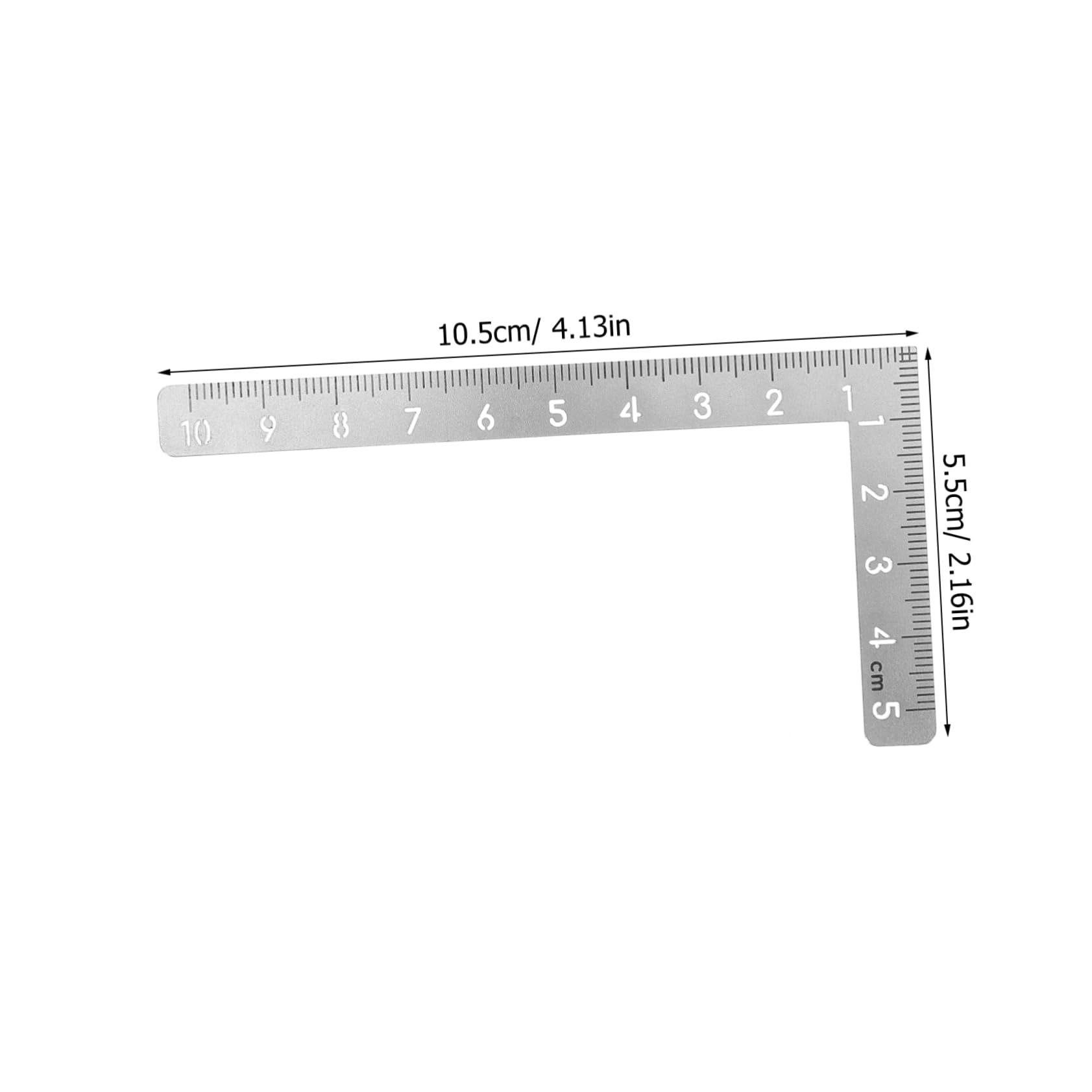 3stücke Edelstahl Geometrie Winkelmaß Mit Messfunktion Präzises Zeichnen Und Messen Für Architektur Holzarbeiten Und Technische Illustrationen Rutschfest Und Benutzerfreundlich