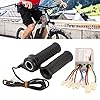 Pilipane 36V 500W Brushed DC Motor Speed Controller & Throttle Grip Kit, Speed Controller Throttle Grip Kit for Electric Scooter Gone Kart Bikes e Bikes Tricycle Moped #1