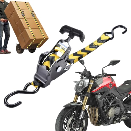 Sangles à cliquet rétractables pour moto remorque voiture camion et bateau