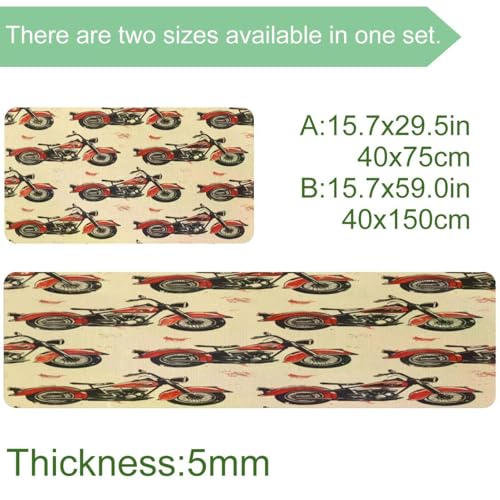 Alfombra de cocina absorbente para pasillos y cuartos de lavado pack de 2 unidades 3