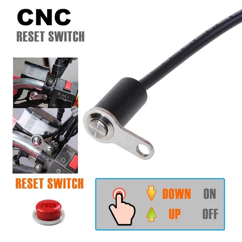 Interruptor de motocicleta universal para solucionar fallos de encendido de motor y faro 3