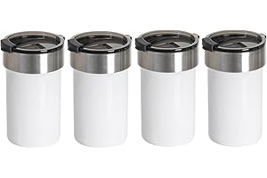 PYD Life Sublimation Blanks Kids Tumbler Travel Cups White 13 OZ Stainless...