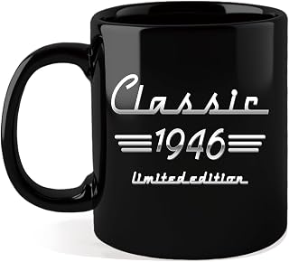 80th Birthday Gifts for Men, 80th Birthday Mug for Men 11Oz | 80 Year Old Birthday Gifts for Men, 1946 birthday Gifts for Men, Unique Gift for 80 Year Old Man Brother, Dad, Uncle, Grandpa