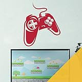 Größe L: 580 x 695 mm. Wall Designer Game Controller – XBox Playstation Computer Gamer Konsole [Sunflower]