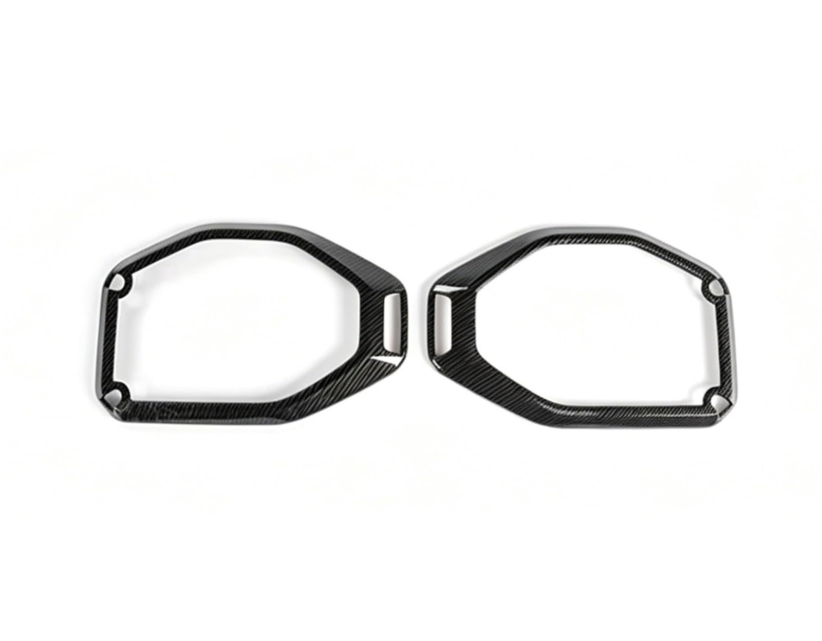 Trim Sticker Accessories Car Carbon Grain Interior Decoration Cover Accessories for Jeep for Wrangler JL for Gladiator JT 2018-2023 Car Interior Decoration(Roof Horn Bezel)