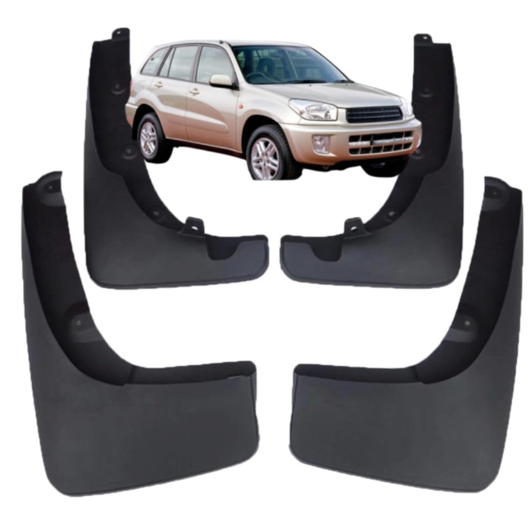 UDRFKDS Mud Flaps Splash Guards For Toyota RAV4 1997 Accessories Mudflap Fender Flares Front and Rear Mud Guard Set 4PCS