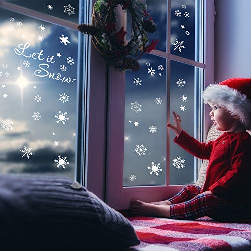 Pochoir réutilisable flocon de neige Noël pour dessins nets - 8
