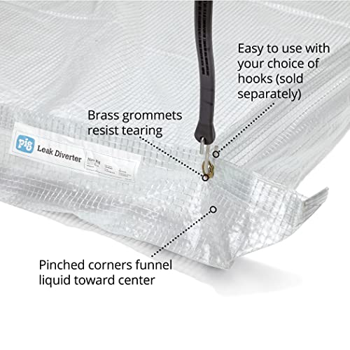Image of PIG Roof Leak Diverter Tarp - 2.5' x 2.5' - Translucent - TLS552-TR