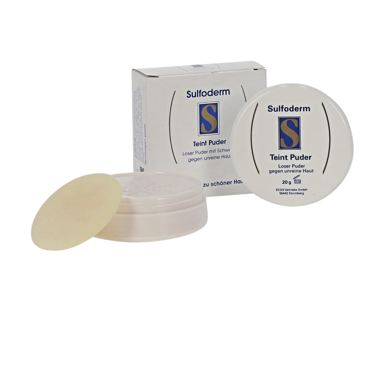 Sulfoderm S Teint Puder Schwefelpuder 20g