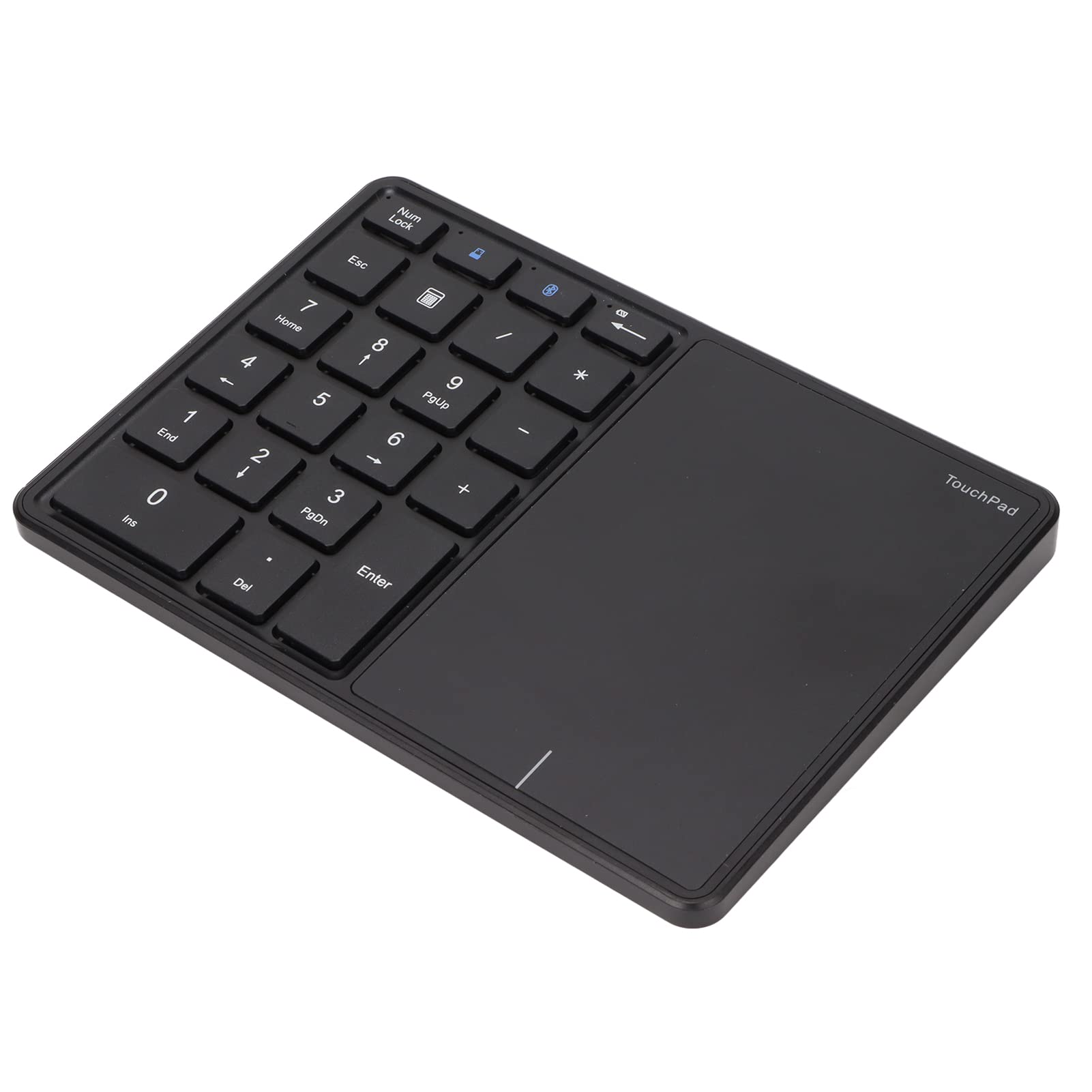 Clavier Numérique de pavé Tactile sans Fil 22 Touches 2 en 1 BT4.2 2,4g Type C Chargement (Noir)