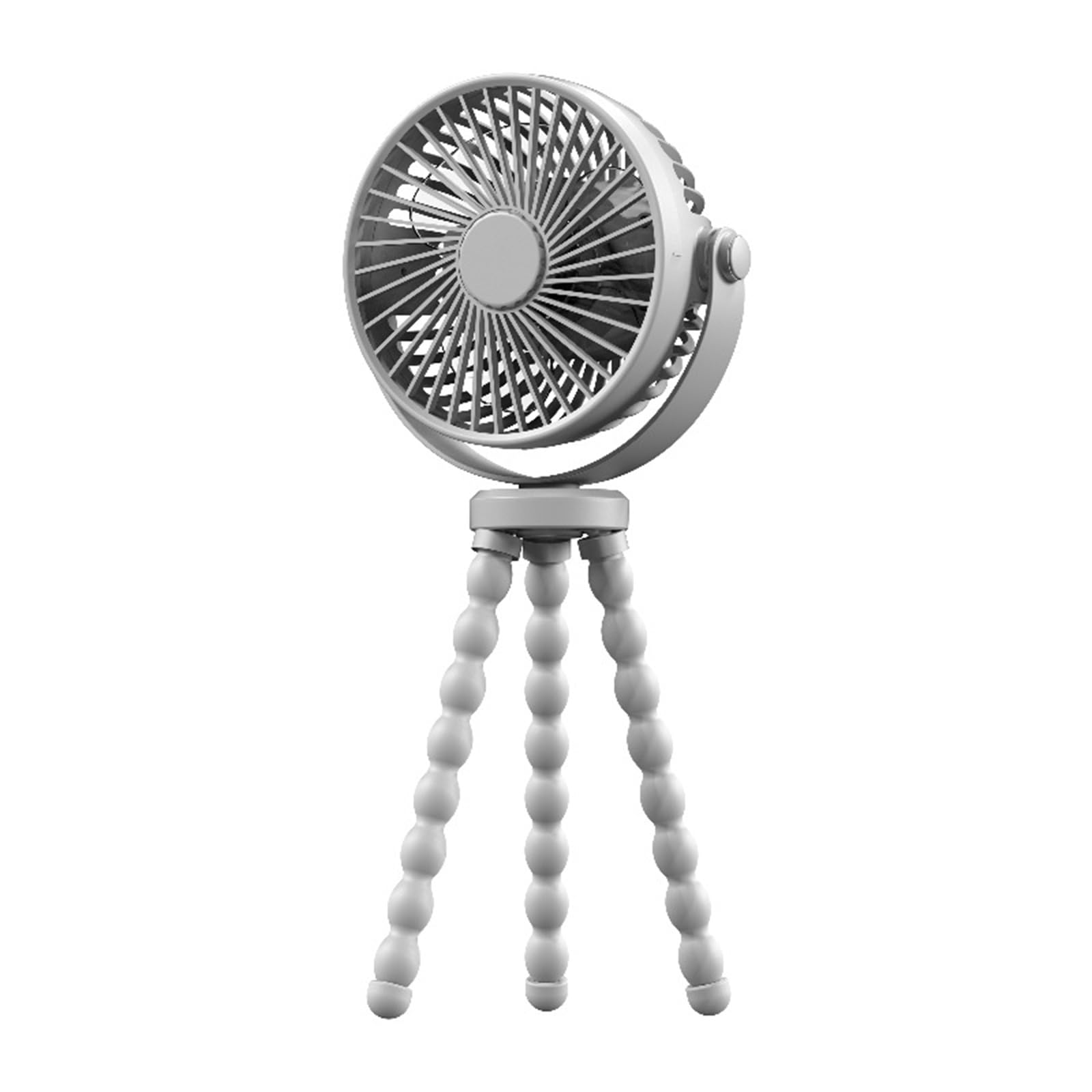 KieTeiiK Compact Adjustable Fan with Sturdy ABS Build and Type C Charging Suitable for Various Occasions Desk Fan