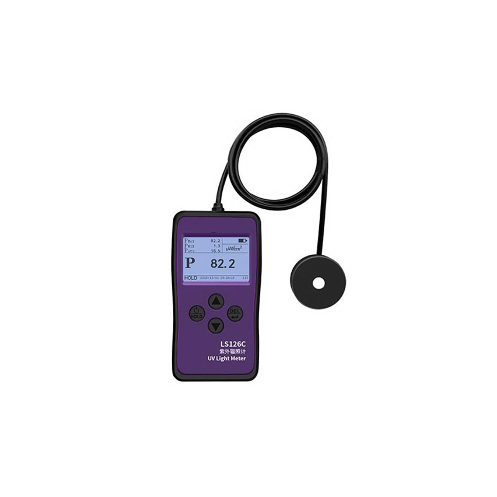 Medidor UV con fotómetro for esterilizador de lámpara germicida bactericida de desinfección de 230-280nm