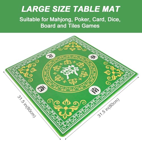 Set de Mahjong Chino con 146 fichas grandes y estuche miniatura 6