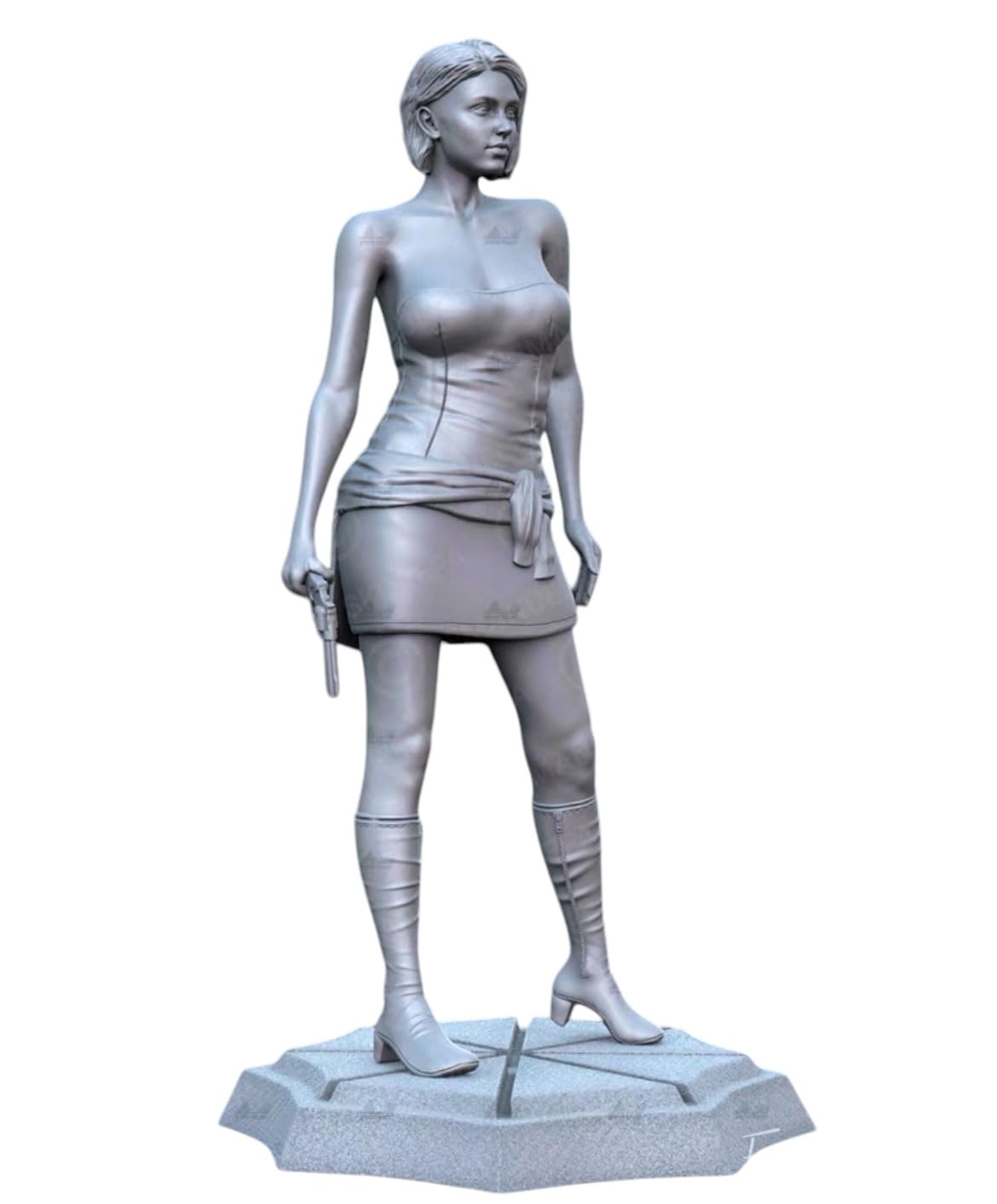 1/6 Garage Kit, Figure 10.2 inches (260 mm), Unpainted, Jill Valentine, Model 10.2 inches (26 cm)