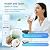 MIZUDO Reverse Osmosis Water Filtration System, 9-Stage Tankless Reverse Osmosis Water Filter, 1000GPD 3:1 Pure to Drain, Smart WiFi RO System Under Sink, LED Faucet, Reduce PFAS
