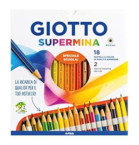 Giotto Supermina 20er Buntstifte + Lyra Bleistifte