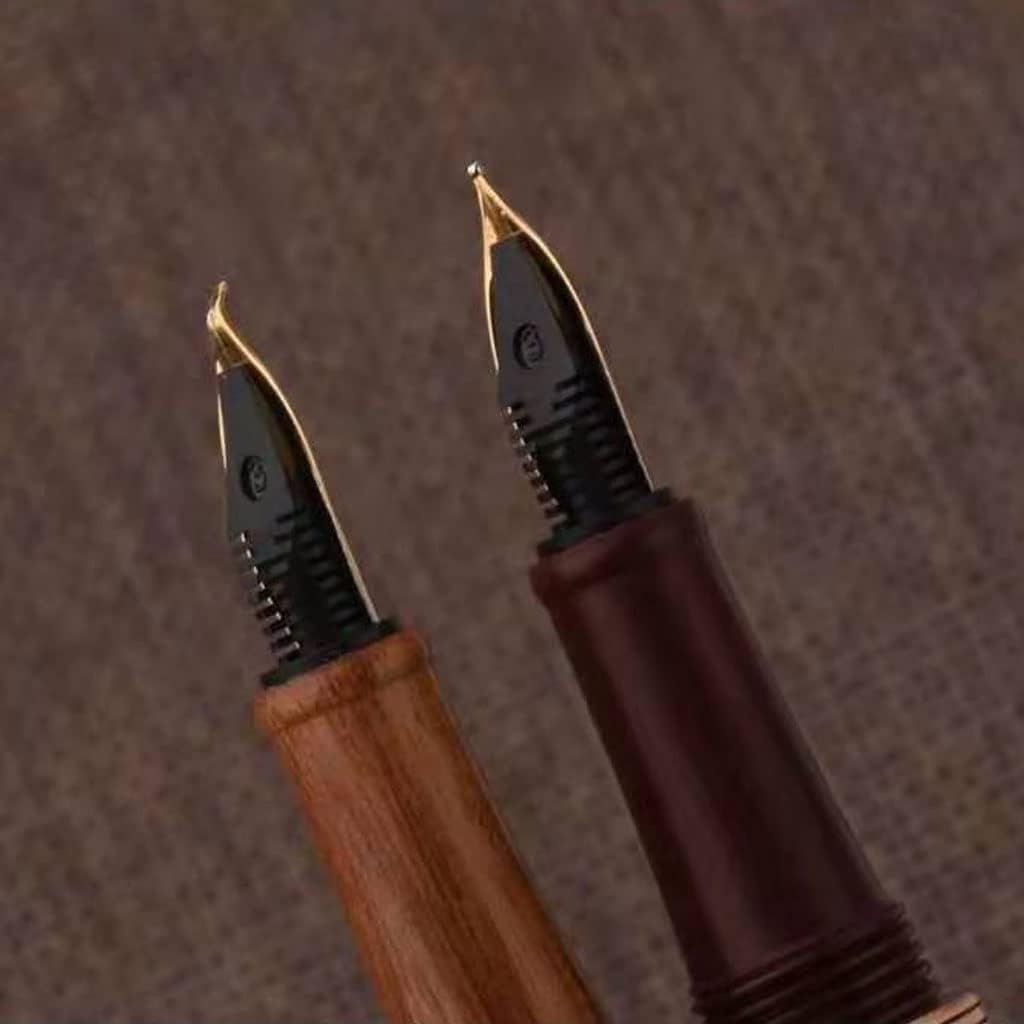 Penna stilografica Vintage, per Ufficio, Scuola, cancelleria, Regalo, Penna a Inchiostro, Adatta per Scrivere e Calligrafia Fluido.