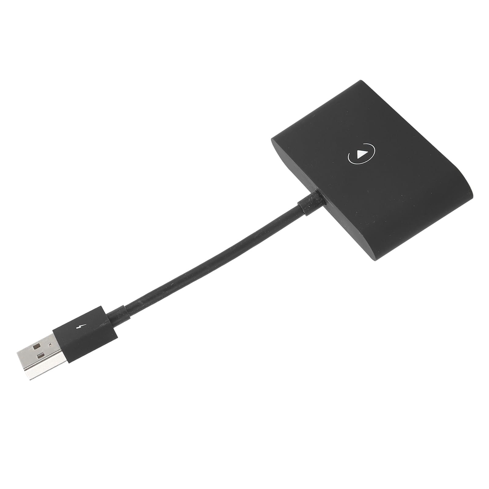 Naroote Adaptador Inalámbrico para Coche Dongle Inalámbrico Fácil de Usar para Coches Compatibles con de 2016 - Material ABS 1 Unidad (Black)