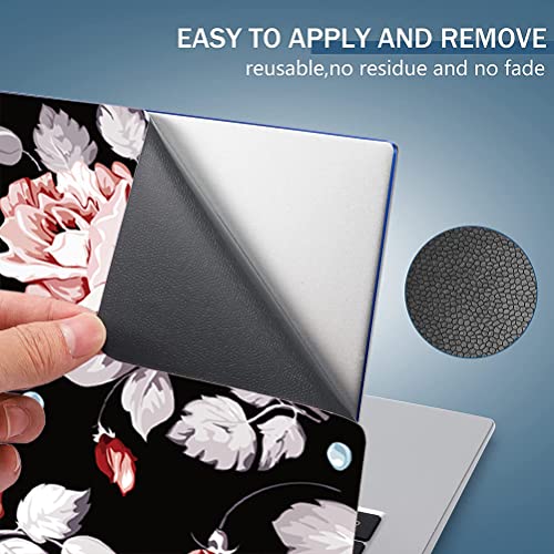 Calcomanía para laptop de 15.6 pulgadas y vinilo protector universal reutilizable flor 2 para PC 2