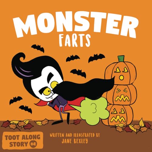 Monster Farts: A Funny Read Aloud Picture Book For Kids And Adults, A Rhyming Story For Halloween...
