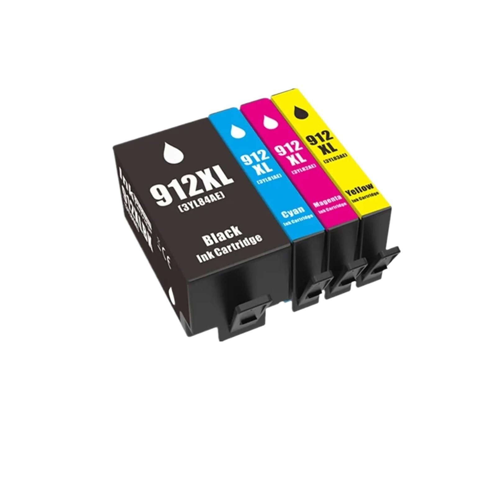 Cartuccia d'inchiostro 912 912XL, compatibile con HP, OfficeJet Pro