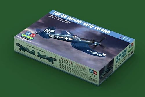 Miniatura 8 de Hobby Boss Avión Corsair F4U-5N (versión temprana)