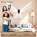 Bald Eagle Wall Light with Remote Control - Magnetic Mounted American Eagle Lamp, Battery Operated and Removable Charging for Indoors