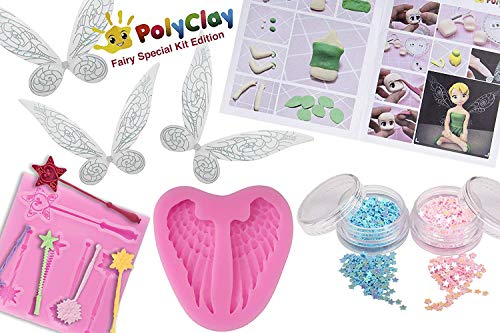 WIZOPLAY Creativity for Kids Make Your Own Fairy Arts and Crafts 10 PCS DIY Themed Crafting Projects Simple Step Step Create Arts Figures