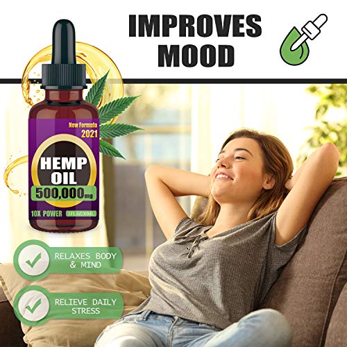 500,000mg 3 Pack Hemp Oil - Image 3