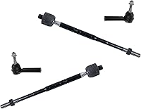 Vista 187 de TRQ Juego de varillas de acoplamiento delanteras interiores y exteriores, 4 piezas, compatibles con Infiniti G35 03-09 Nissan 350Z 2003-2007