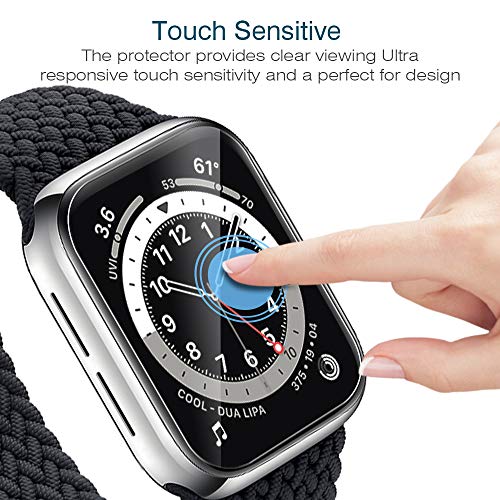 ایگرد | قیمت و خرید LK 6 Stück Schutzfolie kompatibel mit Apple Watch  Series 7 45mm und Apple Wtach Series 6/SE/5/4 44mm Folie, Modellnummer:LK- 44MM-1 Kompatibel Blasenfreie Weich TPU Displayschutz