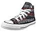 Price comparison product image Converse Chuck Taylor All Star Wordmark Print HI 170108C Men's Mid Trainers, Black Black Size: 5.5 UK