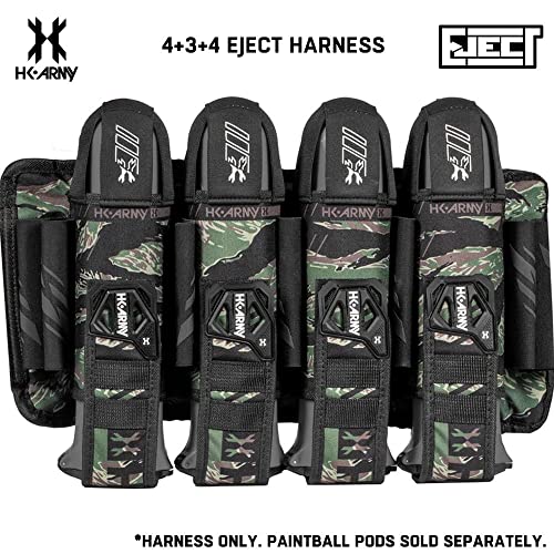 HK Army 4+3 Eject Paintball Harness Pod Pack - Tigerstripe - Thumbnail 2