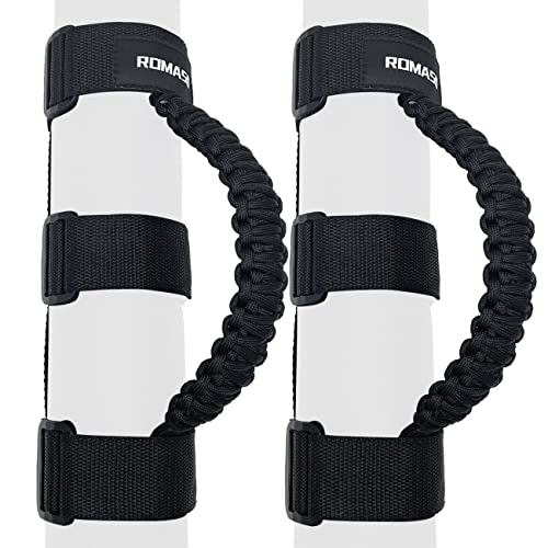 Romaso RM024B Paracord Haltegriffe 2 Stück