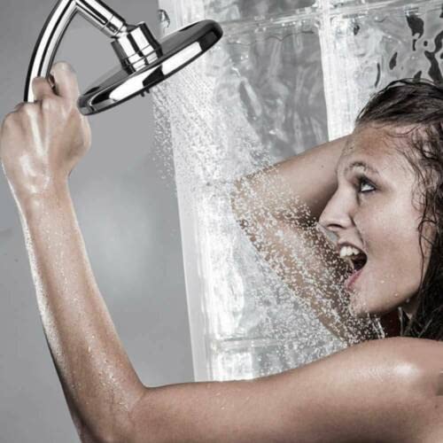 Pommeau de douche 6 pouces filtrant pour éliminer le calcaire et économiser l'eau