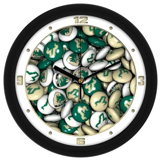 SunTime South Florida Bulls - Candy Wall Clock