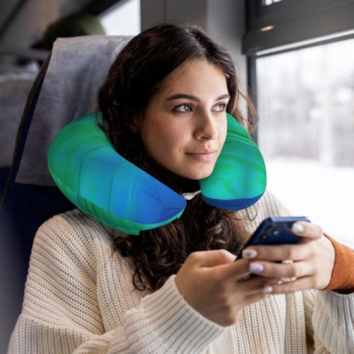 Almohada cervical de espuma viscoelástica negra tamaño único miniatura 5