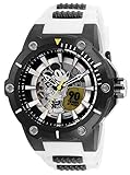 Invicta Men's Disney Limited Edition Stainless Steel Automatic-self-Wind Watch with Silicone Strap, White, 30 (Model: 28361)