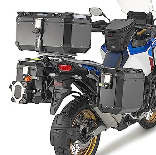Supports GIVI PLO1178CAM robustes en acier pour valises latérales Honda Africa Twin 1100