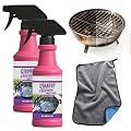 TUMPLUS Fast Acting Heavy Duty Grill Degreaser Spray, Heavy Duty BBQ Grill Degreaser, Outdoor Grills Cleaner, For Kitchen Grates and Racks (2 PCS)