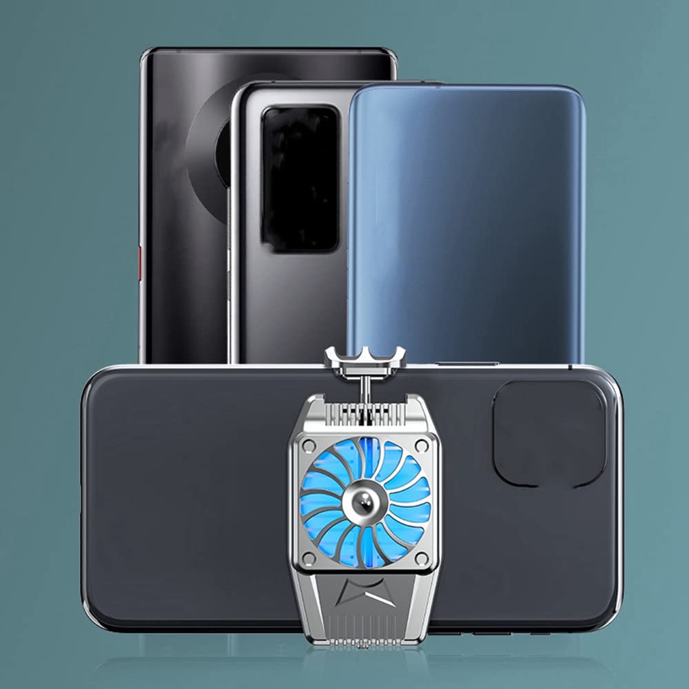 Raffreddatore Telefonico Portatile Raffreddatore di Mobile per e Ventilatore di Raffreddamento Telefono Portatile Ricaricabile