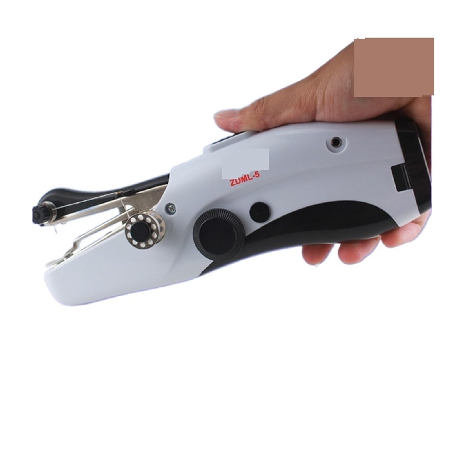 Máquina de Coser eléctrica pequeña portátil automática para el hogar, Micro Sastre Mini Potente, silenciosa y Estable.,Automatic+Plug+Sewing Kit