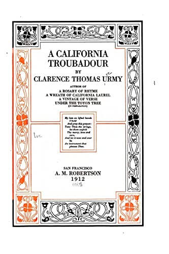 A California troubadour