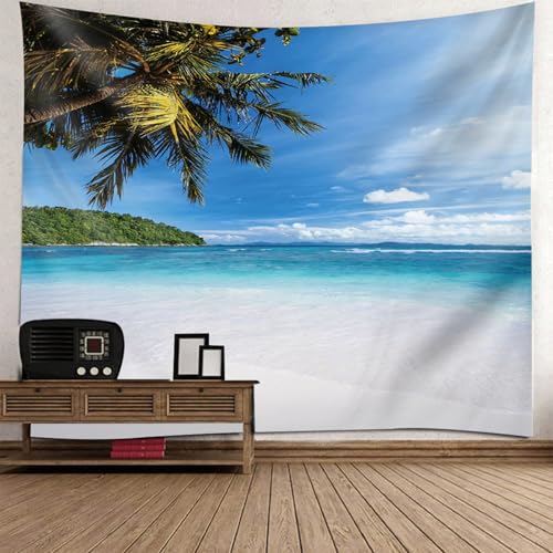 Tenture murale paysage pour creer une ambiance evasion dans la chambre