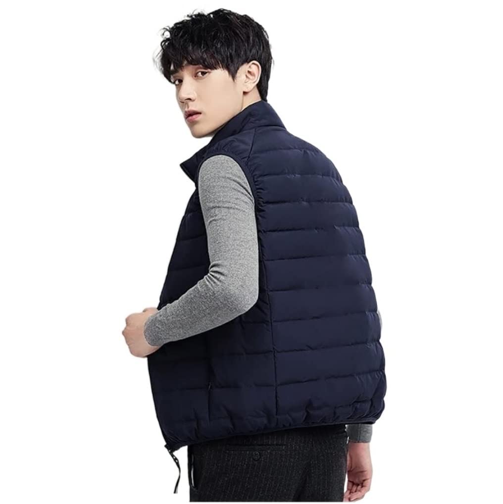Antigelo Gilet Caldo Gilet più caldo Gilet imbottito Giacca senza maniche Capispalla Gilet invernale resistente all'acqua Termico Cappotto Invernale