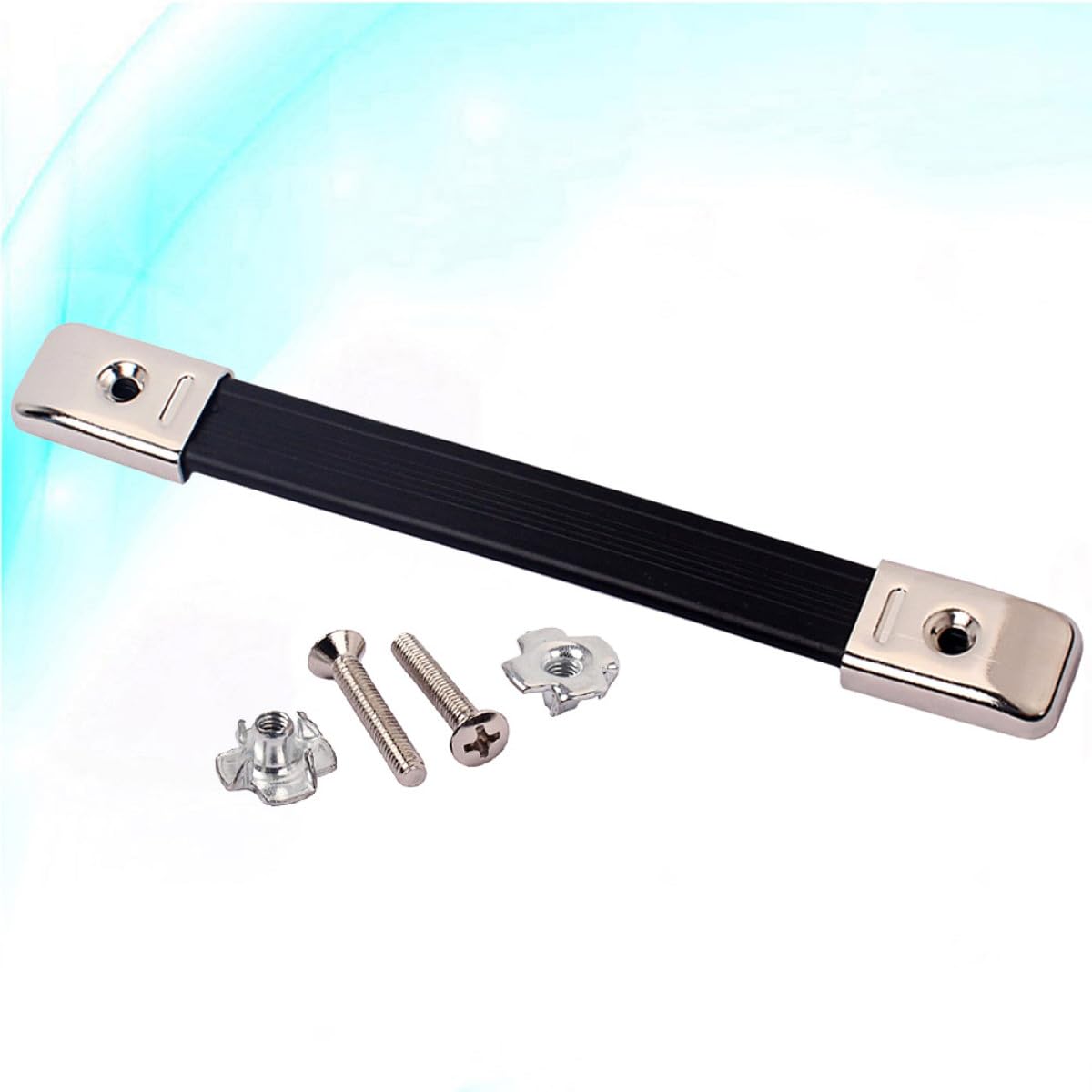 NUOBESTY Poignée de Sangle pour Ampli Guitare et Haut-Parleur Noir Robuste Légère pour Transport Étui Audio Musique