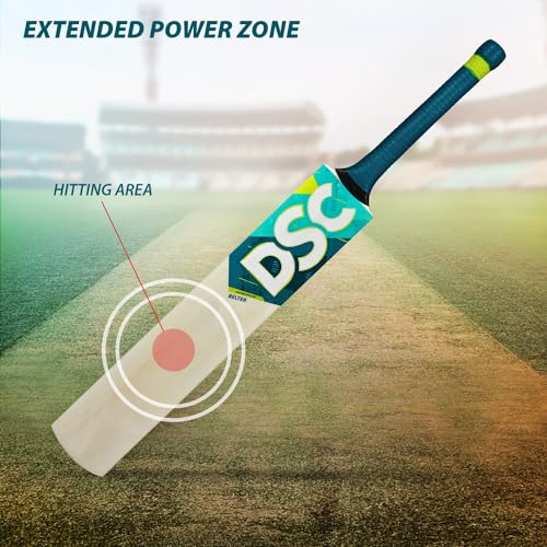 Image of DSC Belter Wood Kashmir Willow Cricket Bat Short Handle Mens (Multicolour)