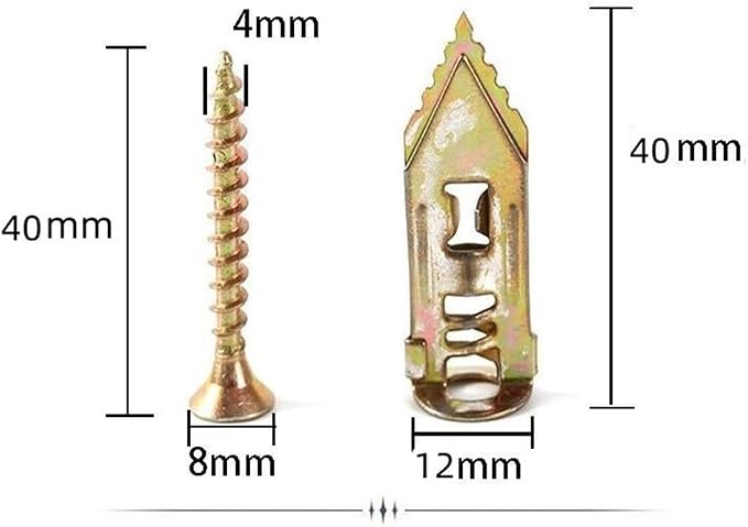 10 Pernos de Expansión para Yeso 30 cm miniatura 5