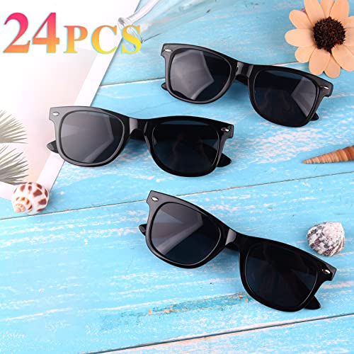 MIAHART 24 Pack Kids Sunglasses Party Glasses Bulk Goody Bag Fillers for Boys and Girls Birthday Party Summer Party Supplies2