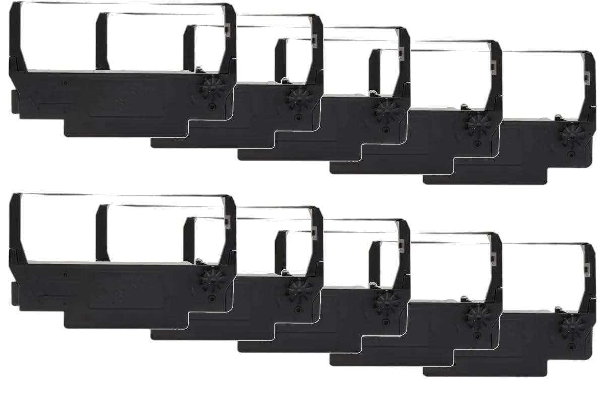 Ruban Epson TM-U 300 noir compatible pour ensemble d'impression thermique C43S015451